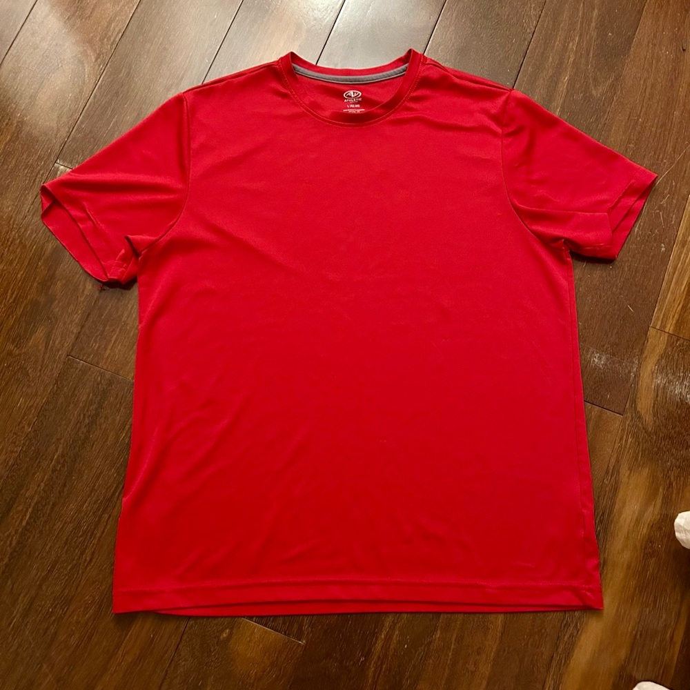Athletic Works Oversized Red Short Sleeve Tee